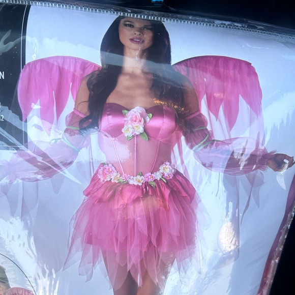 Pink Fairy Halloween Costume - Picture 3 of 7